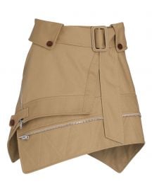 Deconstructed Trench Mini Skirt by Alexander Wang at Intermix