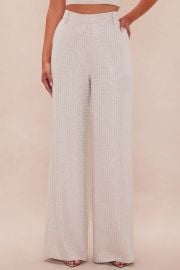 Deena Embellished Wide Leg Pant Fashion Nova at Fashion Nova