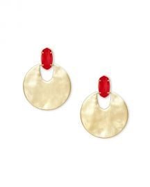 Deena Gold Hoop Earring at Kendra Scott