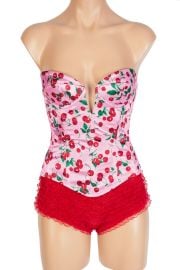 Deep V Edy Corset at Trashy