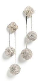 Deepa Gurnani Deepa Gurnani Taryn Earrings Silver One Size at Shopbop