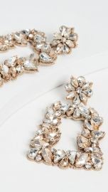 Deepa Gurnani Deepa by Deepa Gurnani Gold Crystal Earrings at Shopbop