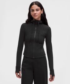 Define Cropped Hooded Jacket Nulu Womenx27s Hoodies amp Sweatshirts lululemon at Lululemon