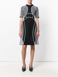 Defining Lines knit dress by Versace at Farfetch