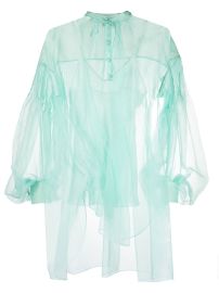 Del Core Sheer button-up Shirt - at Farfetch