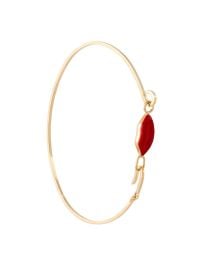 Delfina Delettrez Grandma Lips Bracelet Gold at Farfetch