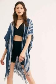 Delfina Tie Dye Kimono at Free People