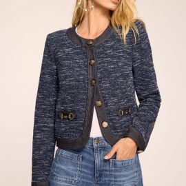 Delia Tweed Jacket at Ramy Brook