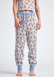 Delias by Dolls Kill Soft Double Stuffed Jogger Pants at Dolls Kill