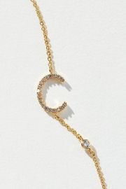 Delicate Monogram Necklace at Anthropologie