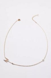 Delicate Monogram Necklace by Anthropologie at Anthropologie