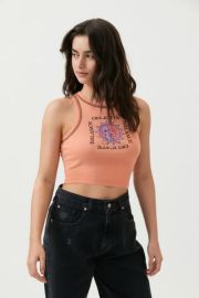 Delicate amp Balance Cropped Tank Top at Urban Outfitters