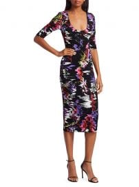 WornOnTV: Jan’s abstract print scoop neck dress on Days of our Lives ...