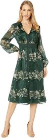 Delyla Meadowsweet Long Sleeve Midi Dress at Amazon