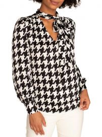 Demming Houndstooth Top at Saks Fifth Avenue