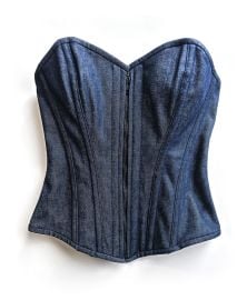 Denim Corset CreateOutOfLove at Shop Cool Creative
