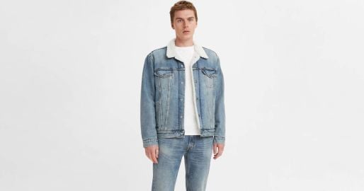 Denim Fleece Trucker Jacket at Levis