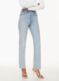 Denim Forum THE ARLO HI-RISE STRAIGHT JEAN US at Aritzia