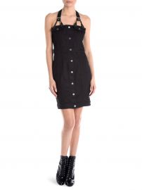 Denim Harness Mini Dress at Saks Off 5th