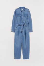 Denim Jumpsuit - Denim blue - Ladies HampM US at H&M