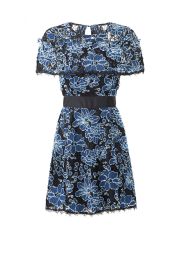 Denim Lace Ariella Dress Nicole Miller at Rent The Runway