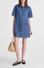 Denim Minidress at Nordstrom