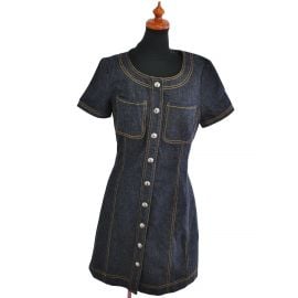 Denim One Piece Dress by Chanel at eBay