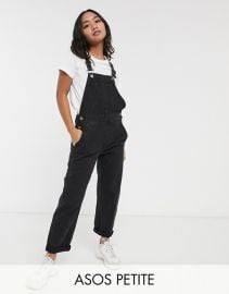 Denim Overall in Washed Black  at ASOS