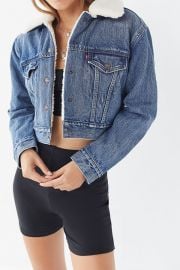 levis sherpa jacket urban outfitters