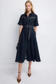 Denim Shirt Dress by Adam Lippes x RTR Rent the Runway at Rent the Runway