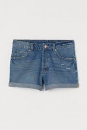 Denim Shorts Boyfriend at H&M