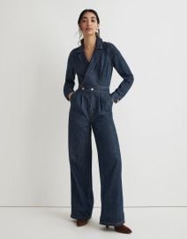 Denim Tailored Jumpsuit in Norvell Wash at Madewell