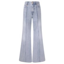 Denim Wide Leg Jean Castaway Online Zimmermann at Zimmermann