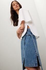 Denim Wrap Skirt by 31 Phillip Lim Rent the Runway at Rent the Runway