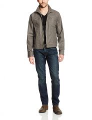 Denim Zip Pocket Jacket by John Varvatos at Amazon