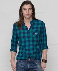 Denim and Supply Ralph Lauren Classic One-Pocket Check Sport Shirt - Casual Button-Down Shirts - Men - Macys at Macys