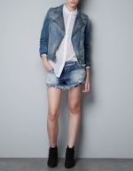 Denim jacket from Zara at Zara