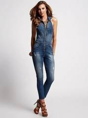 Denim jumpsuit at Guess