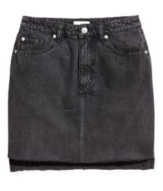 Denim skirt at H&M