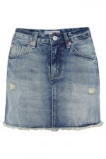 Denim skirt from Topshop at Topshop