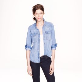 Denim western shirt at J. Crew