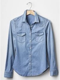 Denim western shirt at Gap