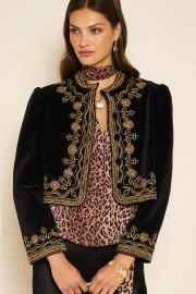 Denver Velvet Jacket at Rixo
