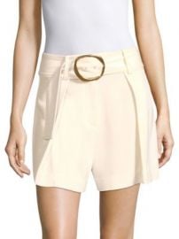 Derek Lam 10 Crosby - Belted Crepe Shorts at Saks Fifth Avenue