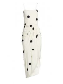 Derek Lam 10 Crosby - Cami Polka-Dot Silk-Blend Maxi Dress at Saks Fifth Avenue