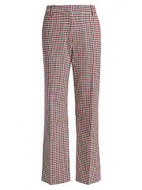 Derek Lam 10 Crosby - Galen Plaid Straight Pants at Saks Fifth Avenue