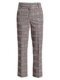 Derek Lam 10 Crosby - Plaid Straight-Leg Pants at Saks Fifth Avenue