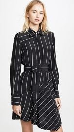 Derek Lam 10 Crosby Belted Asymmetric Shirtdress at Shopbop