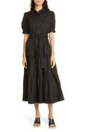 Derek Lam 10 Crosby Buffy Stretch Cotton Utility Dress at Nordstrom