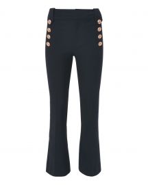 Derek Lam 10 Crosby Cropped Flare Sailor Trousers at Intermix